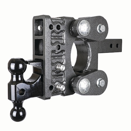 Gen-Y Hitch The BOSS TORSION-FLEX 2.5 Shank 5 Drop 1.7K TW 16K Hitch & GH-051 Dual-Ball & GH-032 Pintle Lock GH-1124